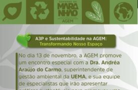 A AGEM, em parceria com a AGA/Uema, realizarão o evento “A3P e Sustentabilidade na AGEM: Transformando Nosso Espaço”