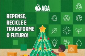 Árvore Digital de Natal da Superintendência de Gestão Ambiental (AGA) da Universidade Estadual do Maranhão.