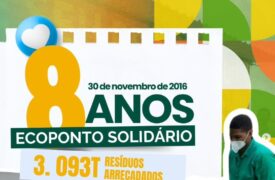 8 anos de inauguração do Ecoponto no Campus Paulo VI da Universidade Estadual do Maranhão.