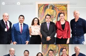 Reunião com a Procuradoria Geral do Estado do Maranhão (MPMA) para discutir possíveis parcerias estratégicas.
