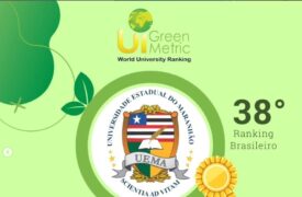 Avaliação no UI GreenMetric World University Ranking 2024.