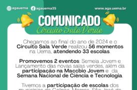 Confira sobre o Circuito Sala Verde, no campus São Luís, da Universidade Estadual do Maranhão em números no ano de 2024!