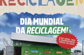 Dia Mundial da Reciclagem! E na Uema, esse compromisso é diário!