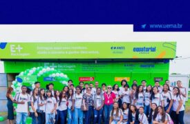 Superintendência de Gestão Ambiental (AGA), promoveu uma visita educativa com alunos do IEMA para incentivar a conscientização ambiental e a destinação correta dos resíduos sólidos.