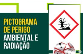 Pictograma de Perigo Ambiental e Radiação