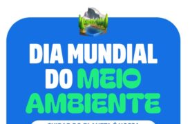 5 de junho é o Dia Mundial do Meio Ambiente