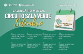 Realizaremos 15 circuitos no mês de Setembro.