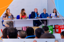 Inicio da tarde do dia 11 – Semana Acadêmica da UEMA, com o tema “Educação Ambiental Climática em Tempos de COP: da UEMA para o Mundo”.