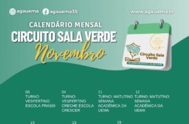 Realizaremos 7 circuitos no mês de Novembro