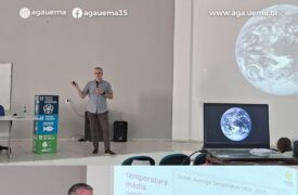Na tarde do dia 12  na programação ambiental da Semana Acadêmica da UEMA.