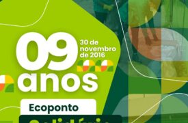 Hoje celebramos 9 anos do Ecoponto Solidário da UEMA!