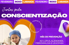 Fevereiro Roxo e Laranja