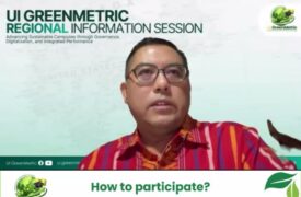 UEMA participa da Sessão de Informações do GreenMetric 2026