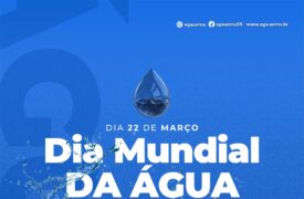 22 de março – Dia Mundial da Água
