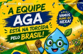 Equipe AGA na torcida pelo Brasil!