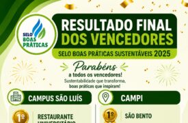 RESULTADO FINAL – SELO BOAS PRÁTICAS SUSTENTÁVEIS 2025
