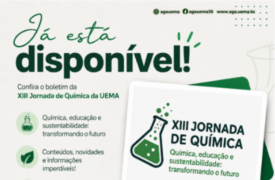 Anais de Trabalhos Completos da XIII Jornada de Química – BOLETIM DA SUPERINTENDÊNCIA DE GESTÃO AMBIENTAL DA UEMA 